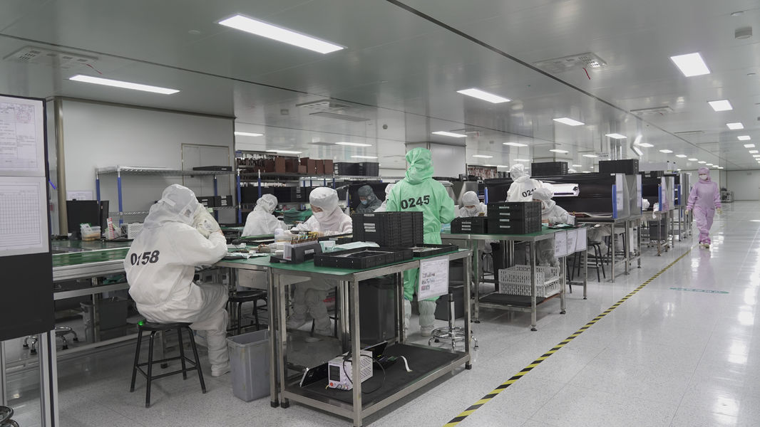 Hangzhou Zoyo chuxian Intelligent Technology Co., Ltd. linea di produzione del fabbricante