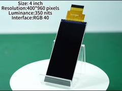 3Display LCD a barre da 0,99 pollici 400*960 pixel Display LCD IPS con LED da 30K Durata di vita